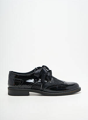 Derbies matière lisse talon plat jusqu'à 3cm noir MYMA femme