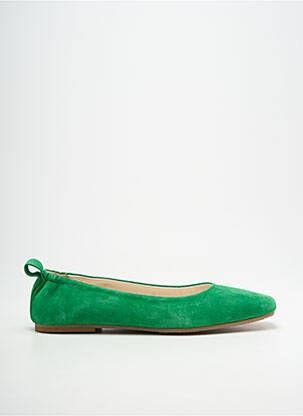 Ballerines type de semelle amortissante talon plat jusqu'à 3cm vert GIANNI CRASTO femme