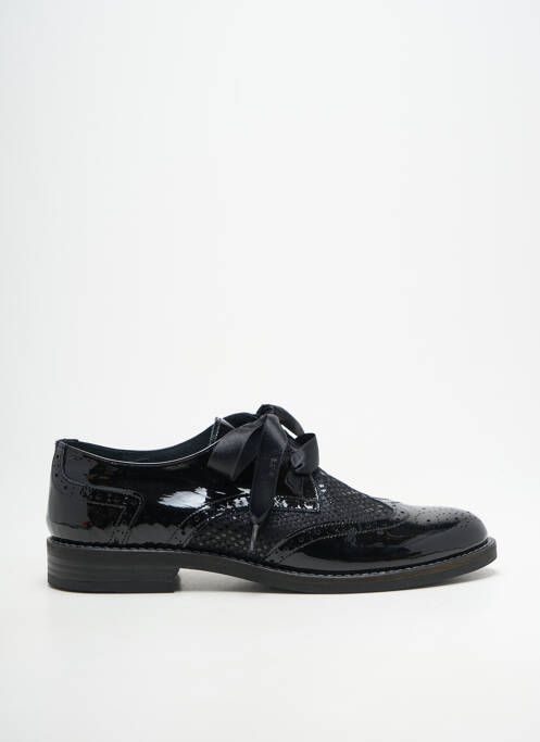 Derbies matière lisse talon plat jusqu'à 3cm noir MYMA femme