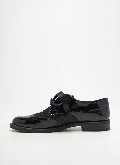 Derbies matière lisse talon plat jusqu'à 3cm noir MYMA femme