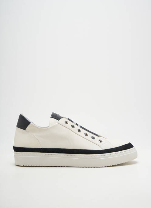Baskets bout rond talon plat jusqu'à 3cm blanc ADIGE femme