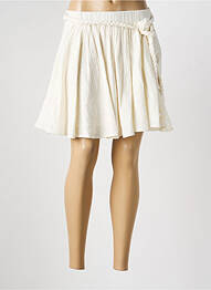 Jupe courte coupe évasée blanc BERENICE femme