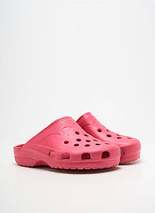 Mules/sabots voute plantaire talon plat jusqu'à 3cm rose SNOGS femme