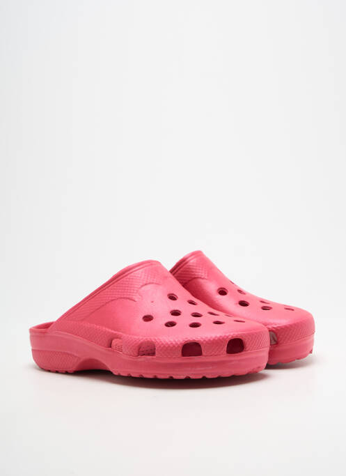 Mules/sabots voute plantaire talon plat jusqu'à 3cm rose SNOGS femme