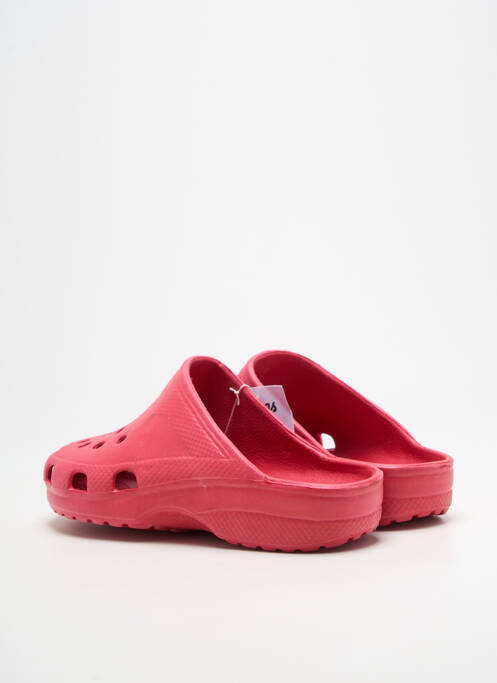 Mules/sabots voute plantaire talon plat jusqu'à 3cm rose SNOGS femme