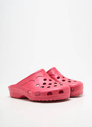 Mules/sabots voute plantaire talon de 4 à 6cm rose SNOGS femme