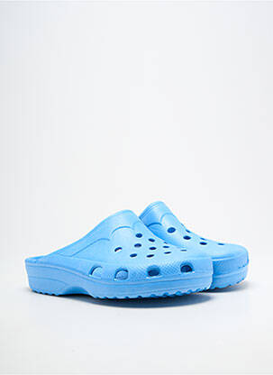 Mules/sabots voute plantaire talon de 4 à 6cm bleu SNOGS femme