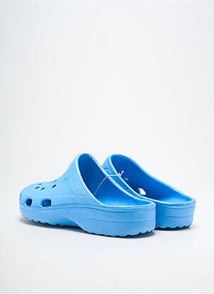 Mules/sabots voute plantaire talon de 4 à 6cm bleu SNOGS femme