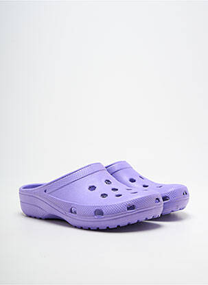 Mules/sabots voute plantaire talon de 4 à 6cm violet SNOGS femme