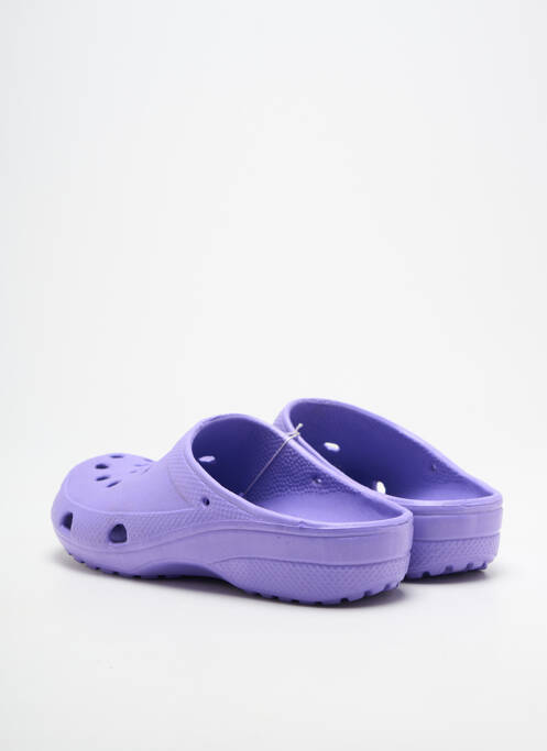 Mules/sabots voute plantaire talon de 4 à 6cm violet SNOGS femme