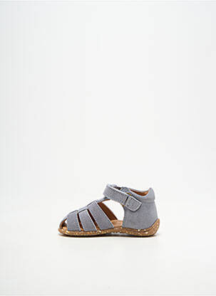 Sandales/nu pieds bout rond bout rond gris BISGAARD garçon