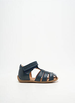 Sandales/nu pieds bout rond bout rond bleu BISGAARD garcon