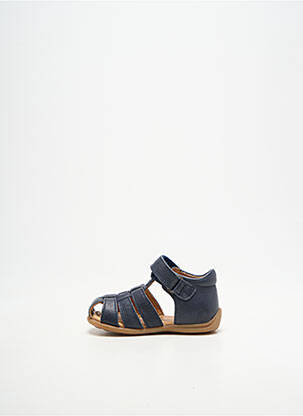 Sandales/nu pieds bout rond bout rond bleu BISGAARD garçon