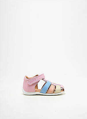 Sandales/nu pieds bout rond bout rond rose BISGAARD fille