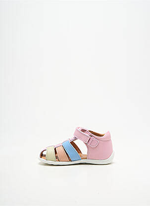 Sandales/nu pieds bout rond bout rond rose BISGAARD fille