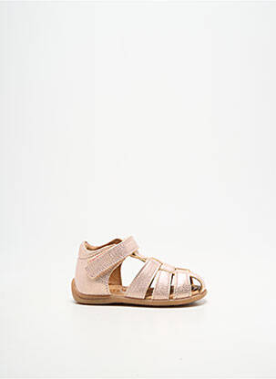 Sandales/nu pieds bout rond bout rond rose BISGAARD fille