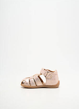 Sandales/nu pieds bout rond bout rond rose BISGAARD fille