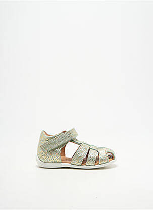 Sandales/nu pieds bout rond bout rond vert BISGAARD fille