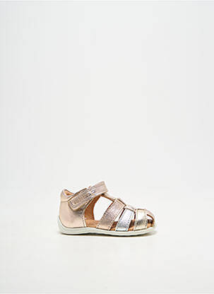 Sandales/nu pieds bout rond bout rond or BISGAARD fille