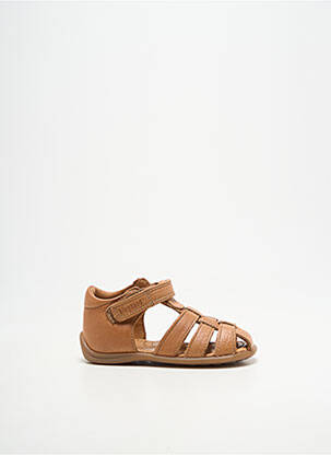 Sandales/nu pieds bout rond bout rond marron BISGAARD garcon