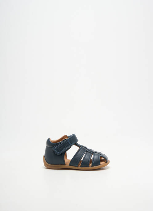 Sandales/nu pieds bout rond bout rond bleu BISGAARD garcon