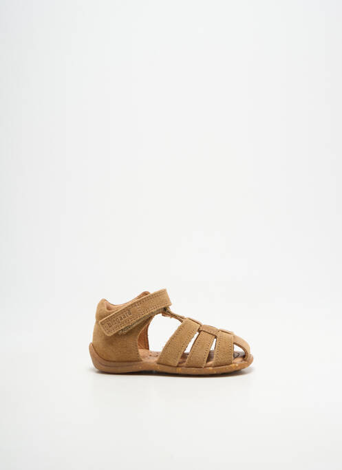 Sandales/nu pieds bout rond bout rond marron BISGAARD garcon
