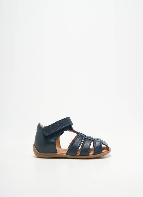 Sandales/nu pieds bout rond bout rond bleu BISGAARD garcon