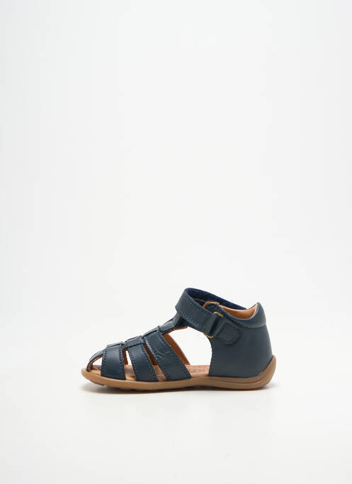 Sandales/nu pieds bout rond bout rond bleu BISGAARD garcon