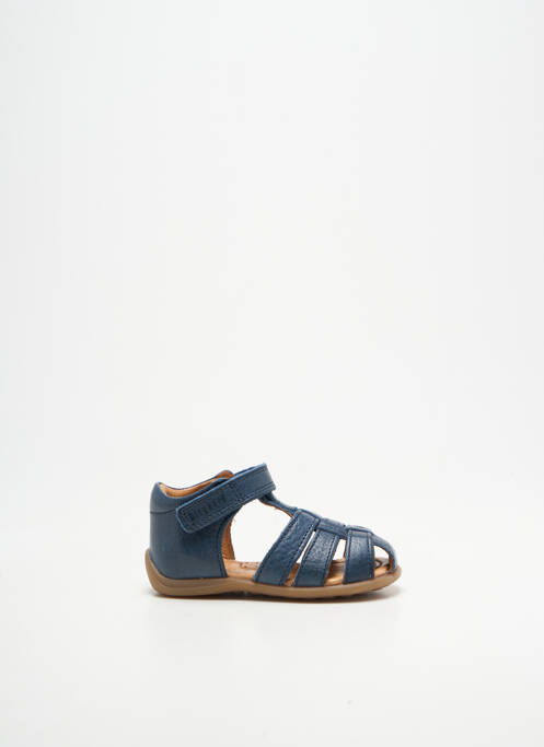 Sandales/nu pieds bout rond bout rond bleu BISGAARD garcon