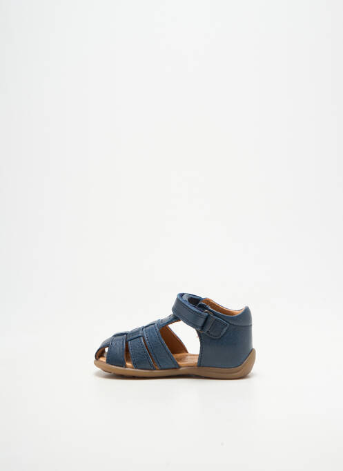 Sandales/nu pieds bout rond bout rond bleu BISGAARD garcon