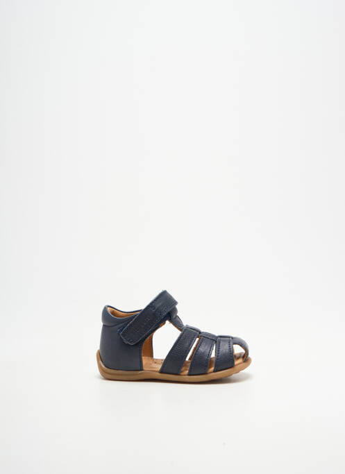 Sandales/nu pieds bout rond bout rond bleu BISGAARD garcon