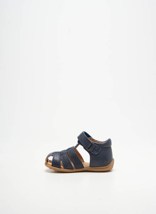 Sandales/nu pieds bout rond bout rond bleu BISGAARD garcon
