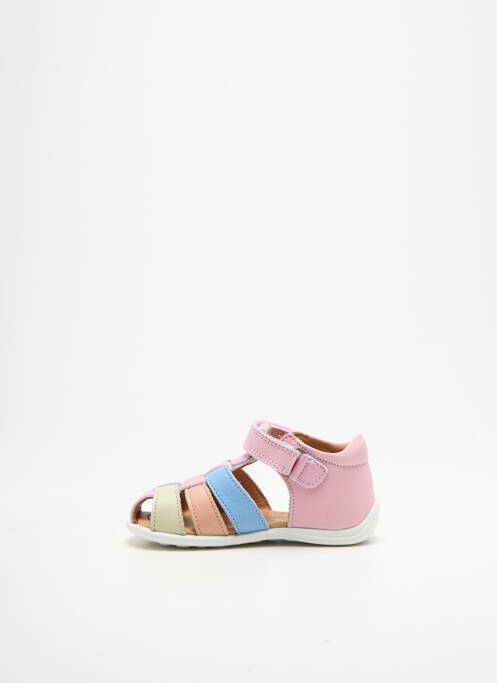 Sandales/nu pieds bout rond bout rond rose BISGAARD fille