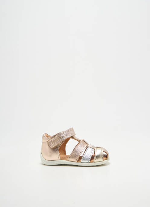 Sandales/nu pieds bout rond bout rond or BISGAARD fille