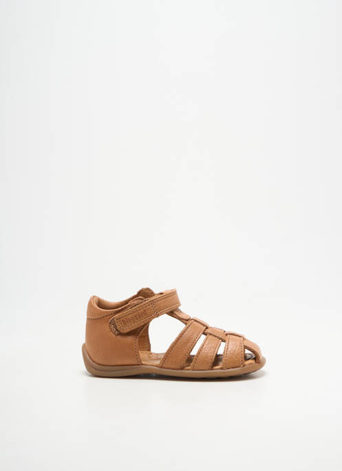 Sandales/nu pieds bout rond bout rond marron BISGAARD garcon