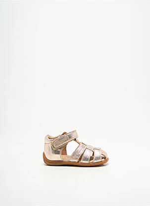 Sandales/nu pieds bout rond bout rond or BISGAARD fille