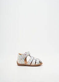 Sandales/nu pieds bout rond bout rond blanc BISGAARD fille