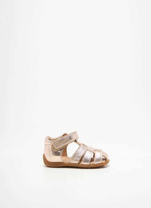 Sandales/nu pieds bout rond bout rond or BISGAARD fille