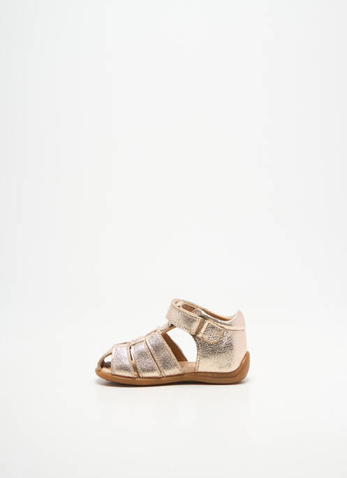 Sandales/nu pieds bout rond bout rond or BISGAARD fille