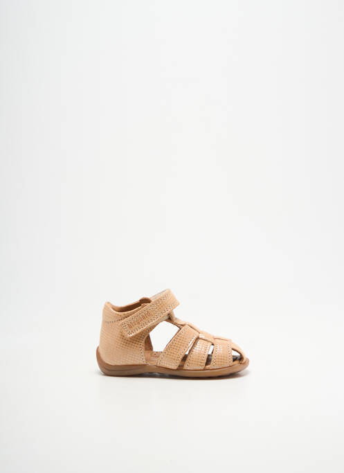 Sandales/nu pieds bout rond bout rond beige BISGAARD fille