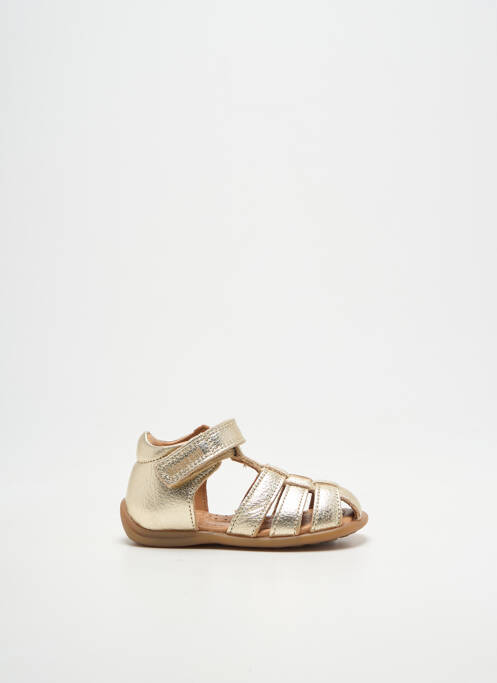 Sandales/nu pieds bout rond bout rond or BISGAARD fille