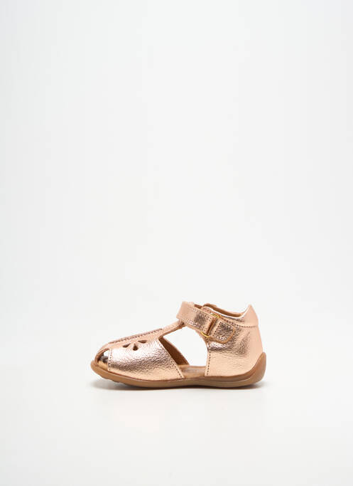 Sandales/nu pieds bout rond bout rond rose BISGAARD fille