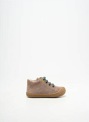 Bottillons fermeture lacets bout rond marron NATURINO garcon