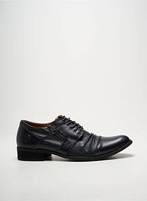 Derbies bout pointu talon bas noir KDOPA homme