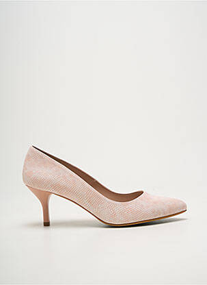 Escarpins bout pointu talon de 4 à 6cm rose GIULIA femme