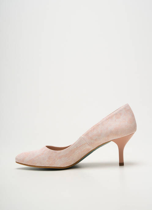 Escarpins bout pointu talon de 4 à 6cm rose GIULIA femme