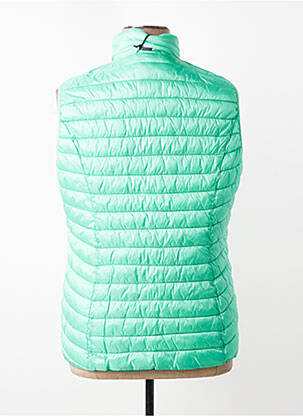 Doudoune poches sans capuche vert BARBARA LEBEK femme