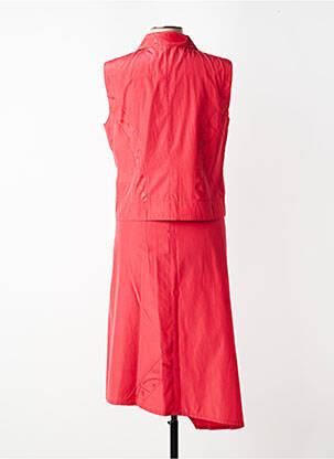 Ensemble jupe coupe droite rouge CAROLE RICHARD femme
