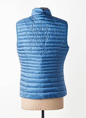 Doudoune poches sans capuche bleu BARBARA LEBEK femme