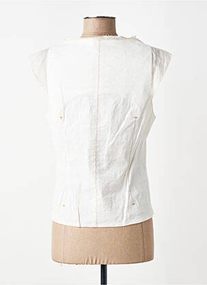 Top manches courtes manches courtes beige FRED SABATIER femme